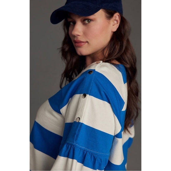 ANTHROPOLOGIE MAEVE French Terry Sweatshirt Size XS - Picture 5 of 14